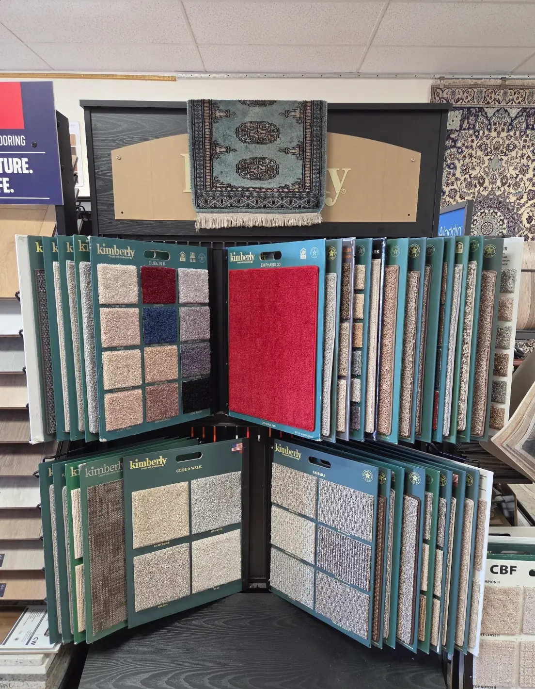 Carpet & rug swatch books